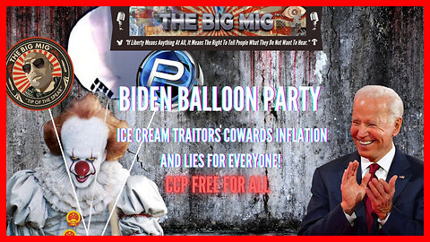 BIDEN BALLOON PARTY