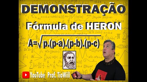 Demonstração da fórmula de HERON.