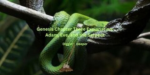 Diggin' Deeper Genesis Chapter 3 Explanation