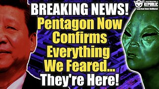 Breaking! Pentagon Now Confirms Everything We Feared…They’re Here!