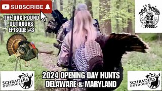 TURKEY HUNTING 2024! OPENING DAY HUNTS IN DELAWARE & MARYLAND!