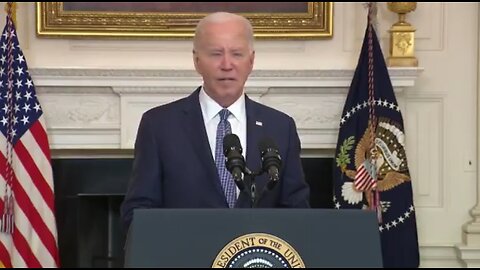 Biden Speaks Out Proves Trump Case Was Political