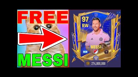 how to get free Messi card In FC mobile 24/market investing in FC mobile 24