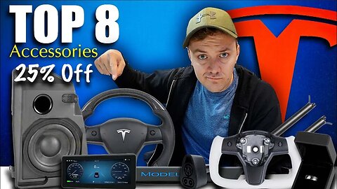 Top 8 Tesla Accessories You Should Go Buy Right NOW!
