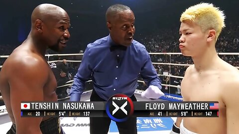 Floyd Mayweather (USA) vs Tenshin Nasukawa (Japan) | Knockout, Boxing Fight Highlights