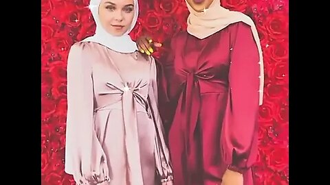 Eid Satin Abaya Muslim Long Dress Women Elegant Wrap | ʟɪɴᴋ ɪɴ ᴛʜᴇ ᴅᴇꜱᴄʀɪᴘᴛɪᴏɴ 👇 ᴛᴏ ʙᴜʏ