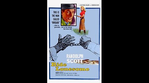 Movie Audio Commentary - Ride Lonesome - 1959 - Criterion Commentary