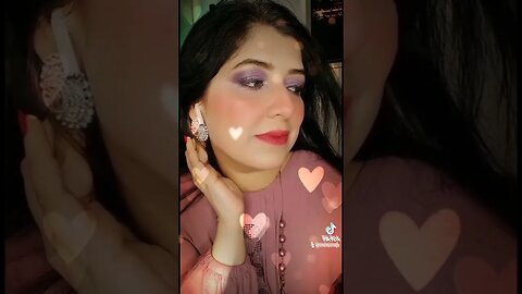 purple makeup look #mehsimcreations #ytshorts #shortsfeed #makeup #youtubeshorts