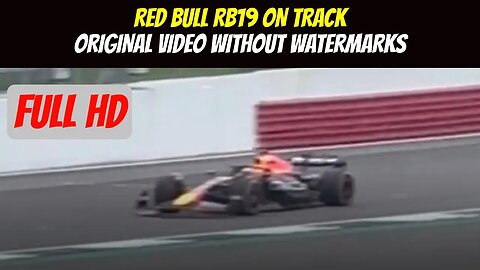 Red Bull RB19 for the first time on track | The best quality video on the internet