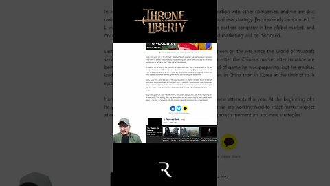 Throne & Liberty GLOBAL BETA, NOT SELF-PUBLISHED, and NO RELEASE DELAY! #throneandliberty #ncsoft