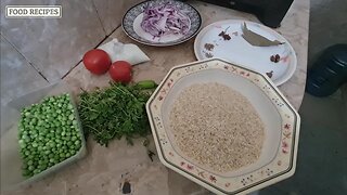 Matar pulao recipe