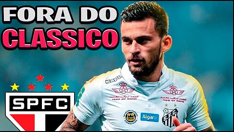 Lucas Lima Fora do Clássico?