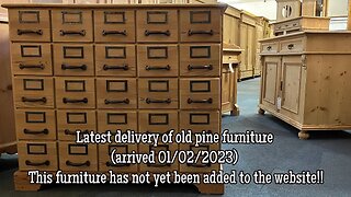 Delivery Of Old Pine Furniture (01/02/2023) @PinefindersCoUk