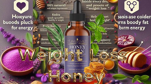 Purple Weight Loss Honey Activates Your Metabolic Switch With Incredible Results...