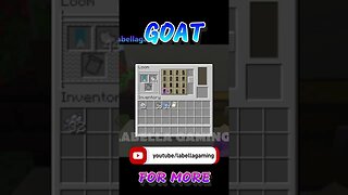 Goat Banner | Minecraft