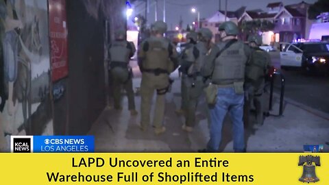 LAPD Uncovered an Entire Warehouse Full of Shoplifted Items