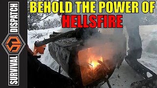 SURVIVAL SKILLS: How To Start A Fire When Everything Is Super Wet