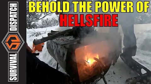 SURVIVAL SKILLS: How To Start A Fire When Everything Is Super Wet