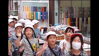 Kids Day at the Shopping Center, Osaka, Japan