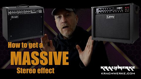 How to get massive stereo effect with your guitar rig