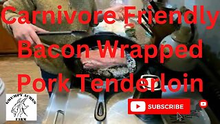 Canivore Recipe Bacon Wrapped Pork Tenderloin