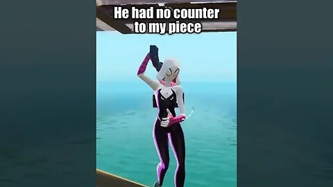 you can't counter the piece #shorts #fortniteshorts #gaming