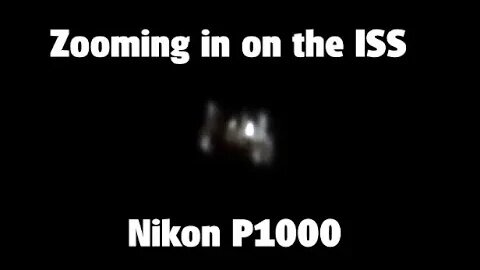 Zooming in on the ISS with a Nikon P1000 (February 13-2023)