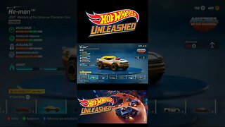 HOT WHEELS UNLEASHED-HE MAN 2021 MASTERS OF THE UNIVERSE CHARACTER CARS