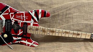 Jacobs EVH Style Relic Electric Guitar Made In the USA.