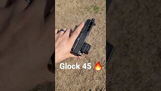 Glock 45 (9mm) 🔥 (PSA Dagger Slide) #shorts #rifle #pistol #atf #palmettostatearmory #glock #19x