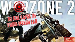 Third Person but in Warzone 2.0 Live Stream🔥Grind Don't Stop