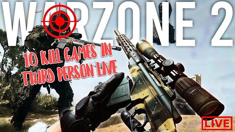 Third Person but in Warzone 2.0 Live Stream🔥Grind Don't Stop