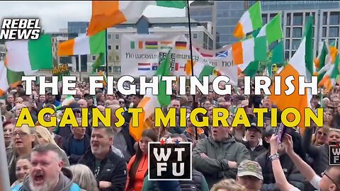 Massive pro-Irish protests descend on Dublin against mass immigration.