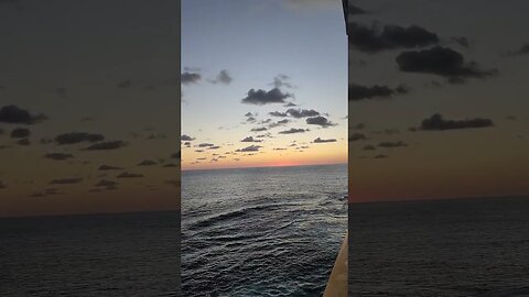 Sunrise From Wonder of The Seas! - Part 6