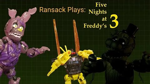 Ransack Plays: Five Nights at Freddy's 3 Extras Menu