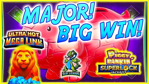 MASSIVE BETTER THAN JACKPOT! Ultra Hot Mega Link Rome VS Piggy Bankin Superlock Jackpot HIGHLIGHT!
