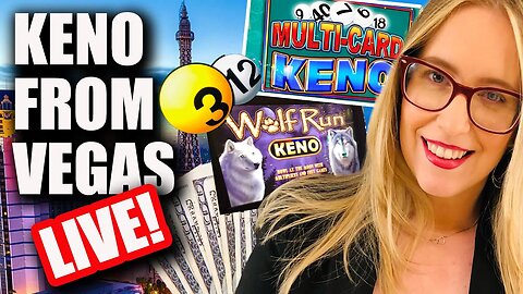 🔴LIVE Keno from Las Vegas with Michelle!