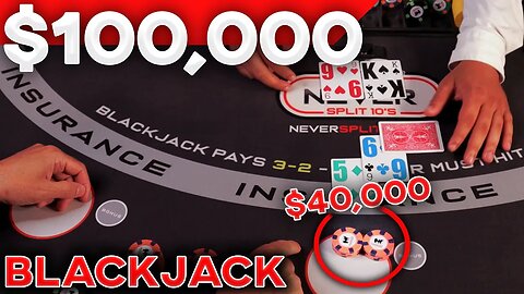 $100,000 BLACKJACK - GIVEAWAY - NeverSplit10s