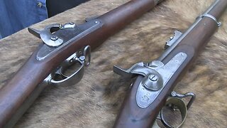 1861 Springfield vs P53 Enfield Rifle Muskets of the Civil War