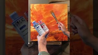 Sky Painting tiktok jimmusilpainter