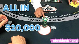 All in on a Miracle Hand - Blackjack Session + Members only Tournament Recap - #101