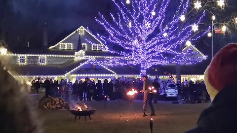 Fire Dance at Peddler's Village