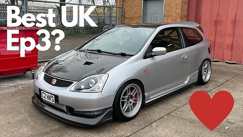 Danny’s Favourite Honda Civic Ep3 TypeR on the Rolling Road