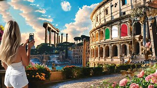 Exploring Rome's Magnificent Streets. A Walking Tour Through History 🇮🇹