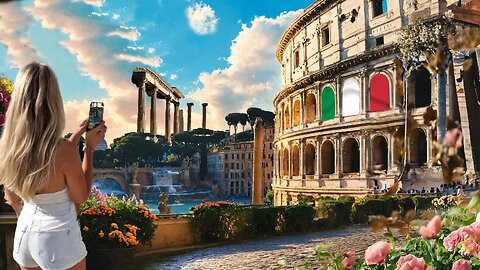 Exploring Rome's Magnificent Streets. A Walking Tour Through History 🇮🇹