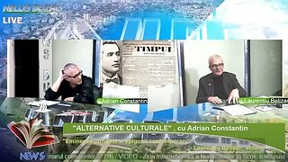 LIVE - TV NEWS BUZAU - "ALTERNATIVE CULTURALE", cu Adrian Constantin. "Eminescu jurnalist si epig…