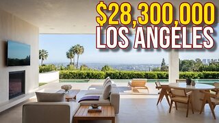 Touring $28,300,000 Los Angeles Luxury Mega Mansion