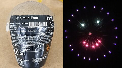4" Smiley Face Shell | Fireworks Display Shell | HQ