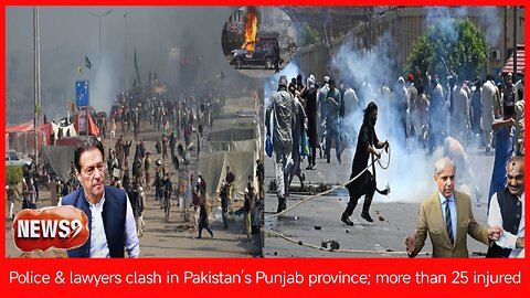 Police & lawyers clash in Pakistan’s Punjab province; more than 25 injured