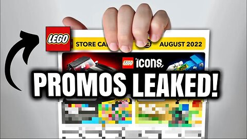 NEW LEGO August 2022 PROMOS LEAK! Promotional Calendar, Hogwarts Express, ICONS, Disney and MORE!